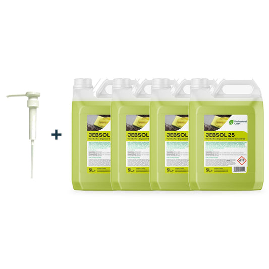Hard Surface Degreaser & Cleaner Concentrate, JEBSOL 25