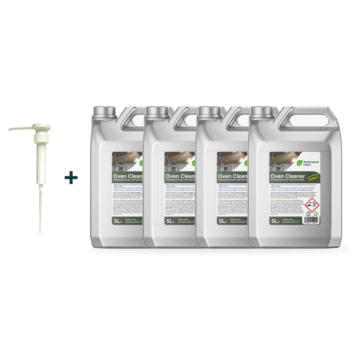 Oven, Grill & Griddle Gel Cleaner 5L