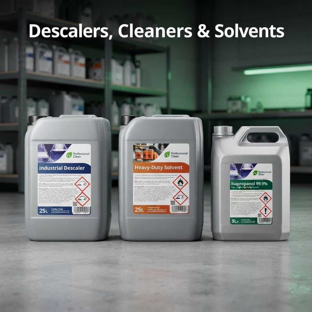 DESCALERS, CLEANERS & SOLVENTS