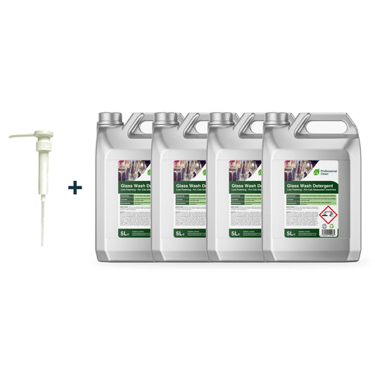 Glass Wash - Concentrated Low Foaming Detergent