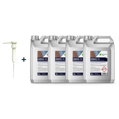 JEBSOL 72 - Concentrated Descaler, Rust Remover & Cleaner
