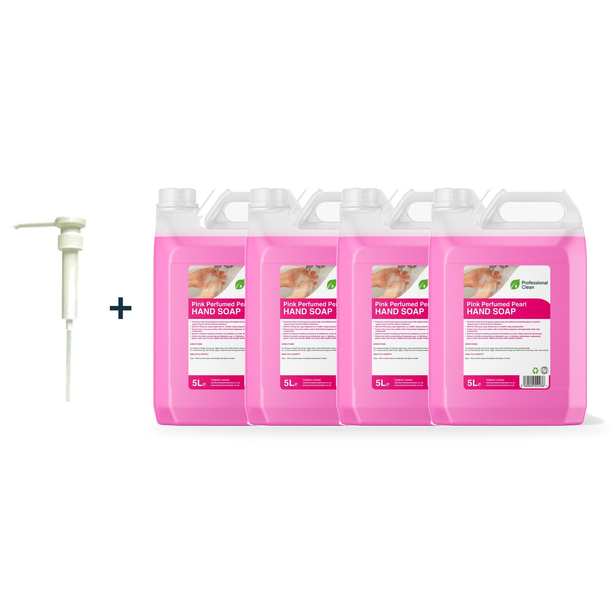 Pink Perfumed Hand Soap - Skin Friendly & Solvent Free Hand Soap