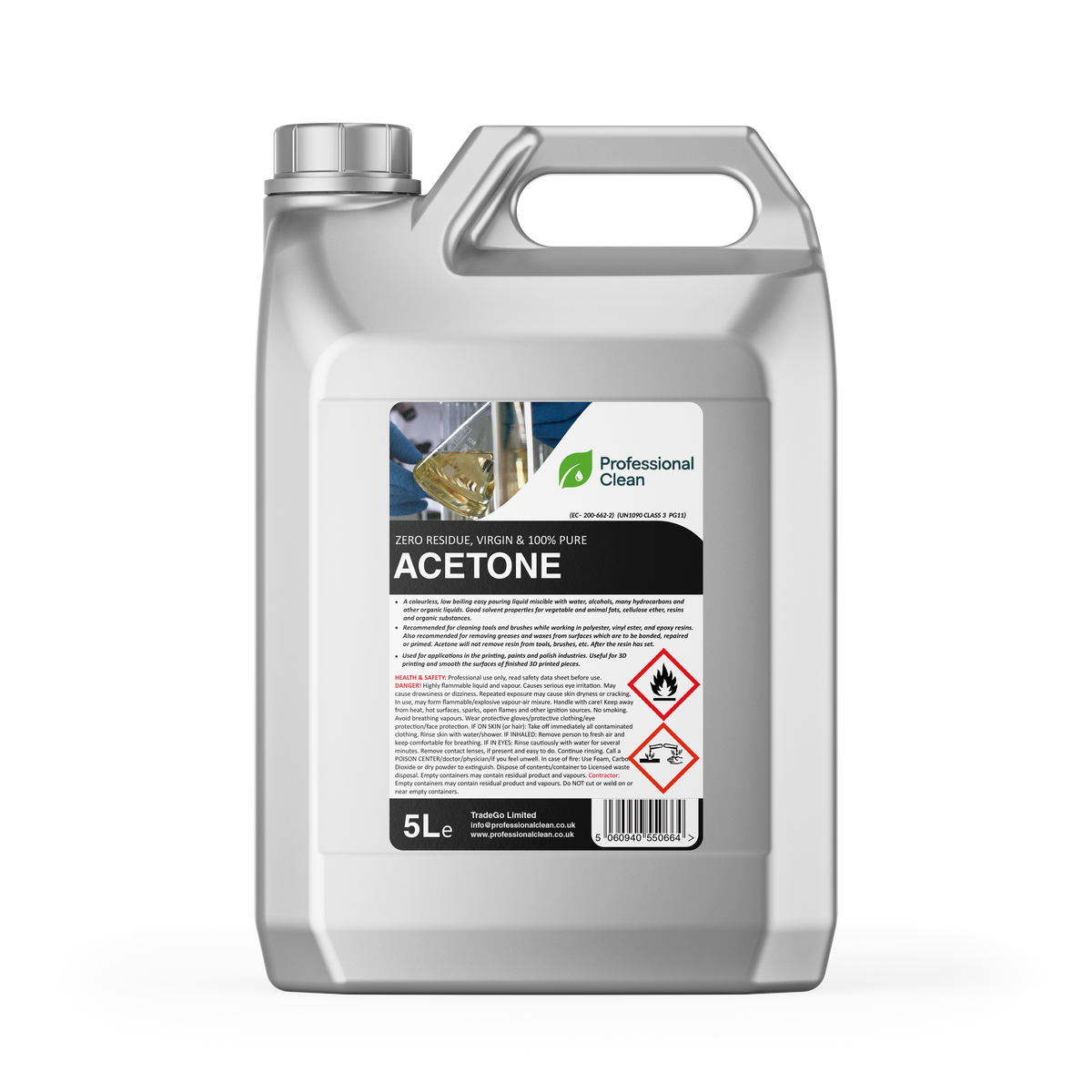 ACETONE - Zero Residue Solvent