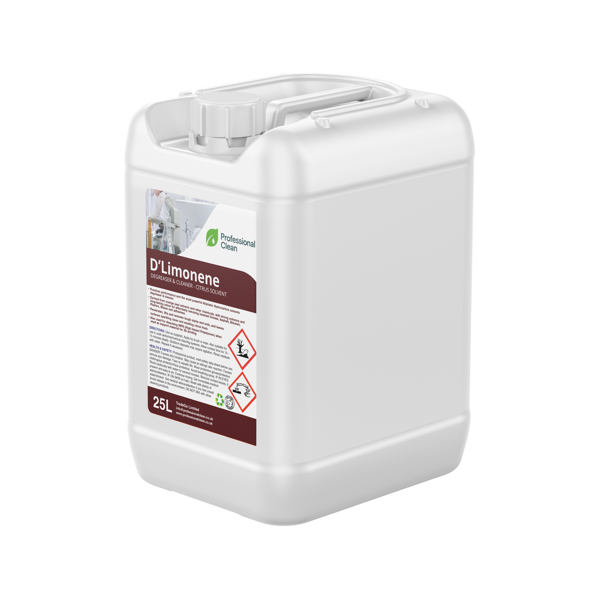 D'LIMONENE - Concentrated Citrus Degreaser & Cleaner