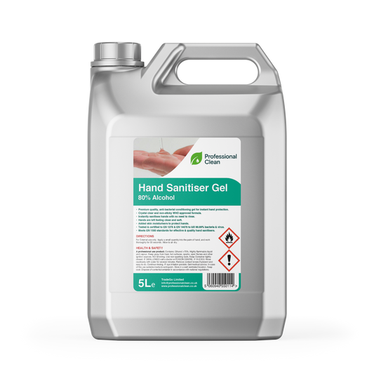 Hand Sanitiser Gel 80%