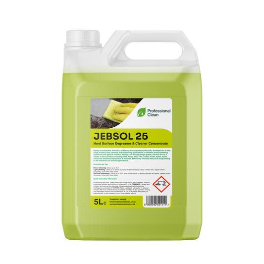 Hard Surface Degreaser & Cleaner Concentrate, JEBSOL 25