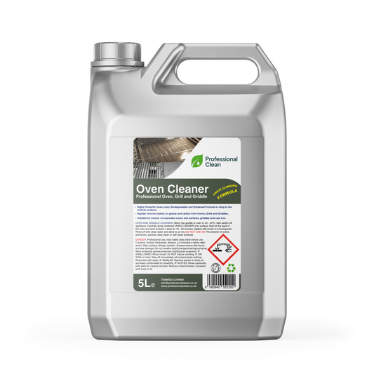 Oven, Grill & Griddle Gel Cleaner 5L
