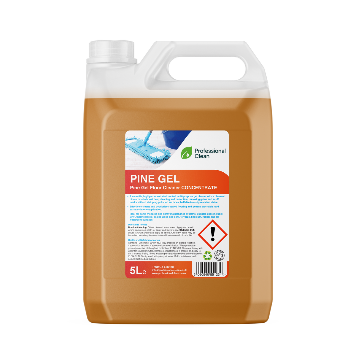 Pine Gel Floor Cleaner Concentrate
