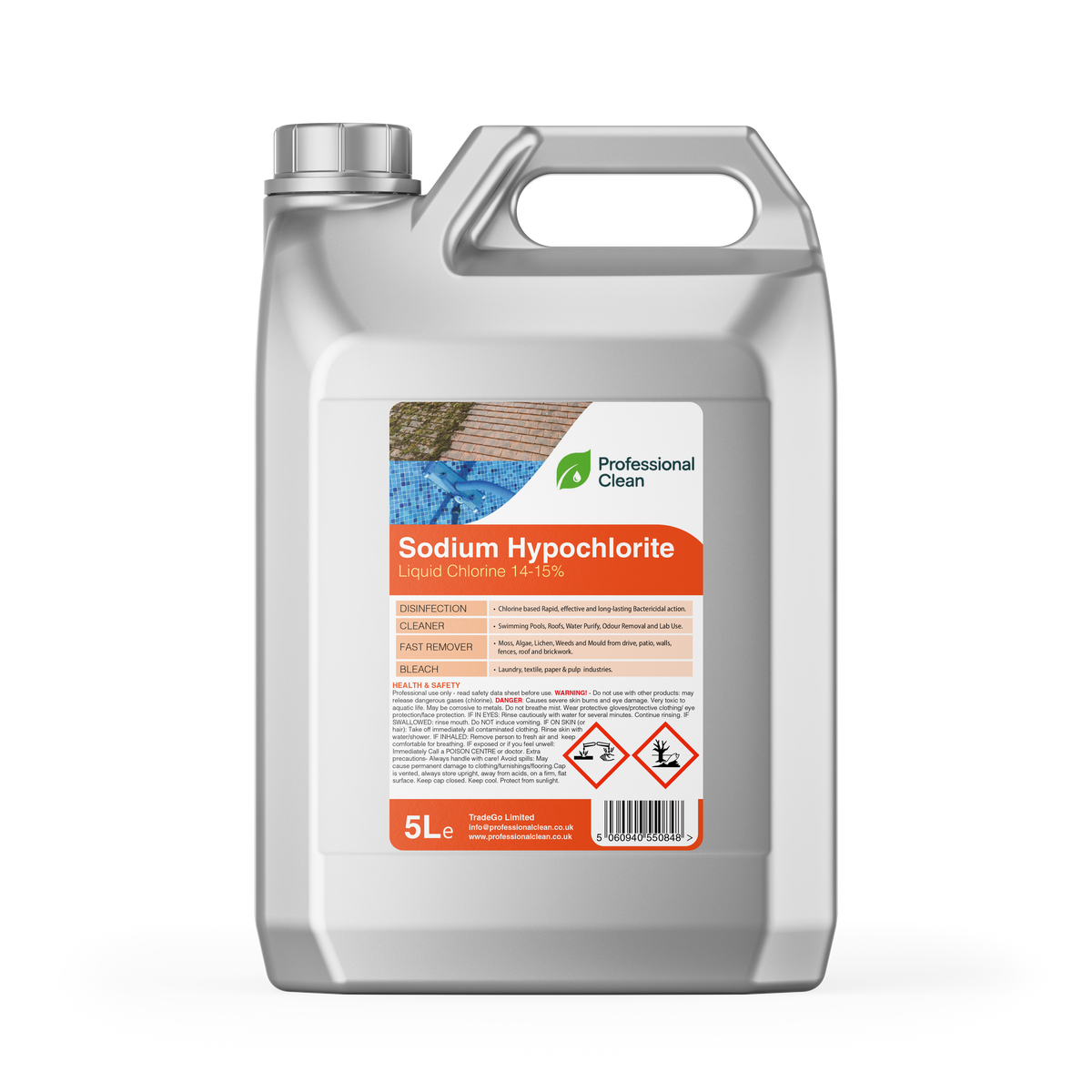Sodium Hypochlorite Solution 15%