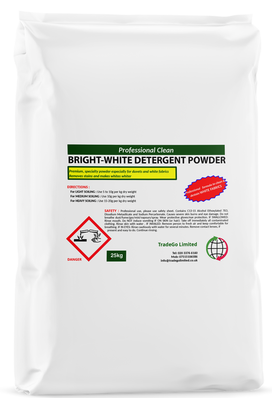 Professional Clean Bright-White Detergent Powder